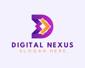 Digital Consulting Marketing  logo design