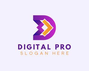 Digital Consulting Marketing  logo design