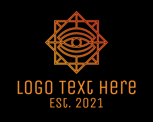 Minimalist Technology Eye  logo