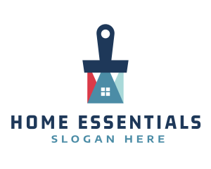 Home Paintbrush Repair logo design