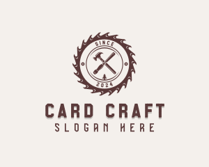 Industrial Woodworking Contractor logo design