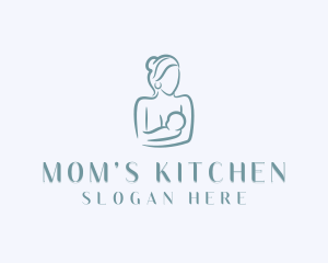 Mom Baby Breastfeeding logo