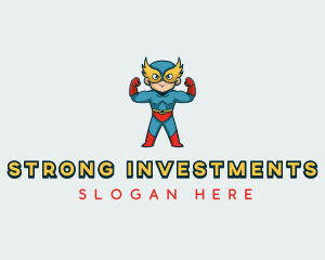 Strong Superhero Mask logo