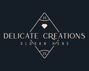 Elegant Diamond Jewelry  logo design