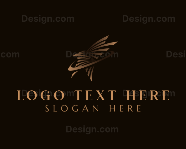 Luxury Star Swoosh Logo