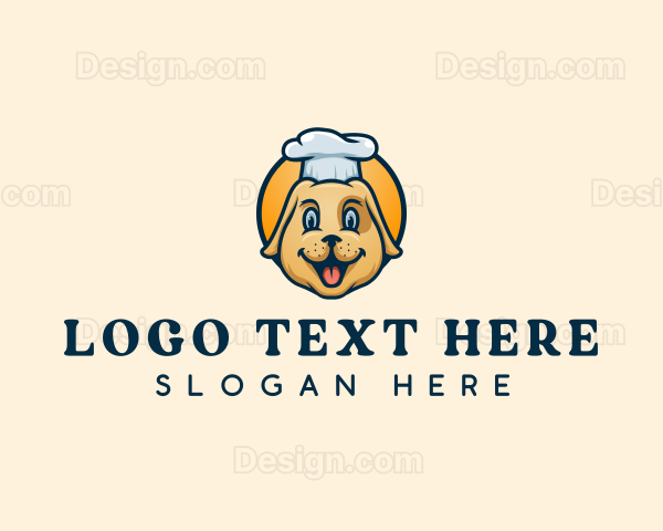 Chef Dog Toque Logo