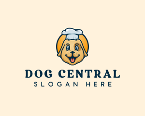 Chef Dog Toque logo design