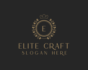 High End Royalty Shield logo design