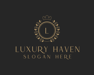 High End Royalty Shield logo design