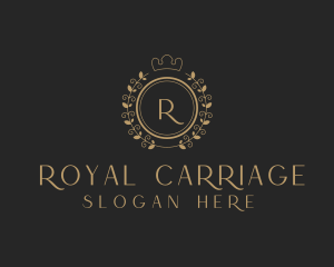 High End Royalty Shield logo design