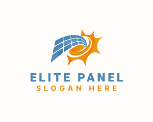 Solar Panel Sustainable Energy logo
