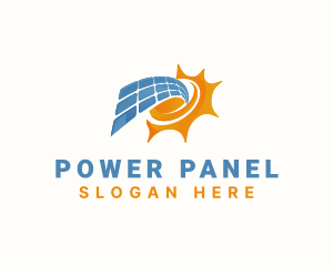 Solar Panel Sustainable Energy logo