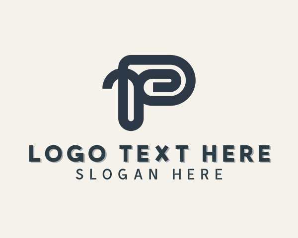 Paper Clip logo example 3