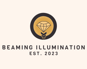 Electric Diamond Light logo design