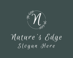 Floral Nature Wellness logo design