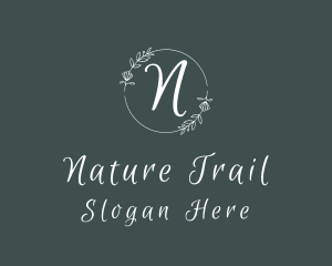 Floral Nature Wellness logo design