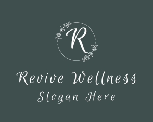 Floral Nature Wellness logo design