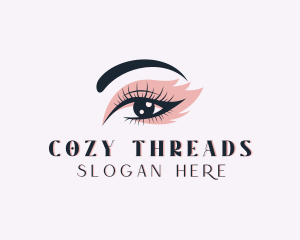 Cosmetics Eyelash Salon logo design