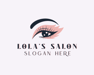 Cosmetics Eyelash Salon logo design