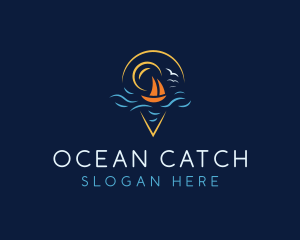 Boat Ocean Travel logo design