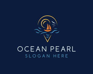 Boat Ocean Travel logo design