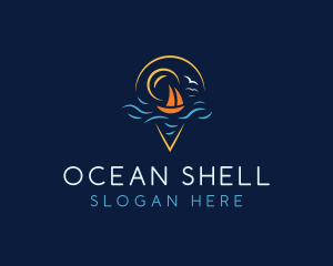 Boat Ocean Travel logo design