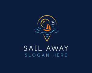 Boat Ocean Travel logo design