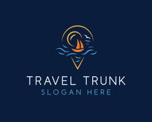 Boat Ocean Travel logo design