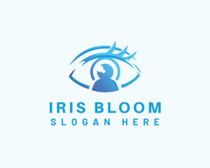 Human Eye Security logo design