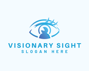 Human Eye Security logo design