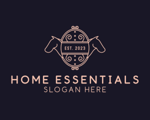 Luxury Horse Equestrian logo design