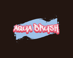 Graffiti Artist Brush logo design