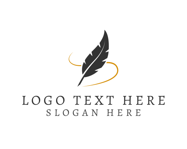 Calligrapher logo example 1