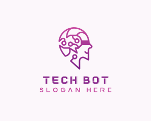 Artificial Intelligence Robot logo