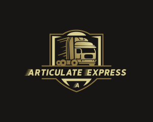 Express Freight Trucking logo design