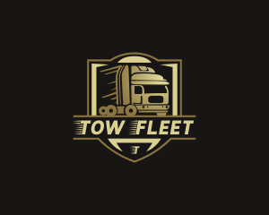 Express Freight Trucking logo design