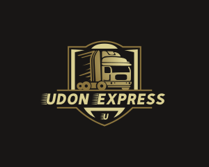 Express Freight Trucking logo design