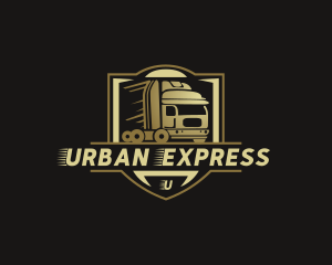 Express Freight Trucking logo design