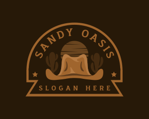 Western Cowboy Hat logo design