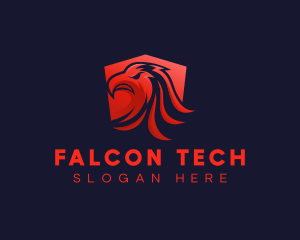 Eagle Airforce Falcon logo design