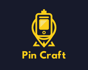 Yellow Pin Vaping logo