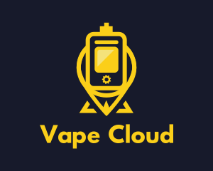 Yellow Pin Vaping logo