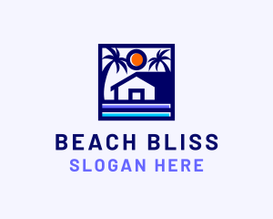 Beach House Realty logo design