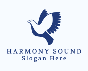 Spiritual Dove Bird logo