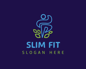 Natural Human Fitness logo design