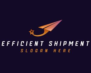 Shipping Travel Plane  logo design