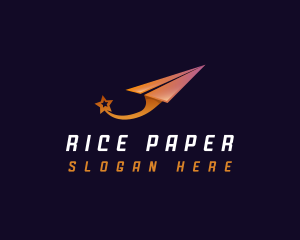 Shipping Travel Plane  logo design