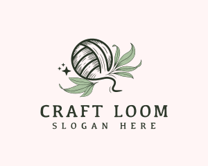 Crochet Knit Leaf logo