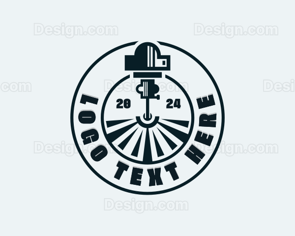 CNC Laser Machinist Logo