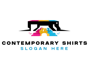 Shirt Printing Clothing logo design